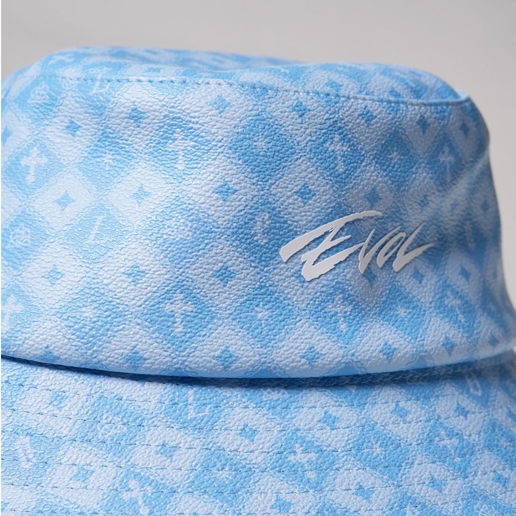 Evol Blue Pattern Bucket Hat (Evol Blue Pattern Bucket Hat)