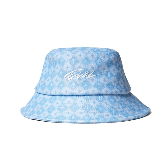 Evol Blue Pattern Bucket Hat (Evol Blue Pattern Bucket Hat)