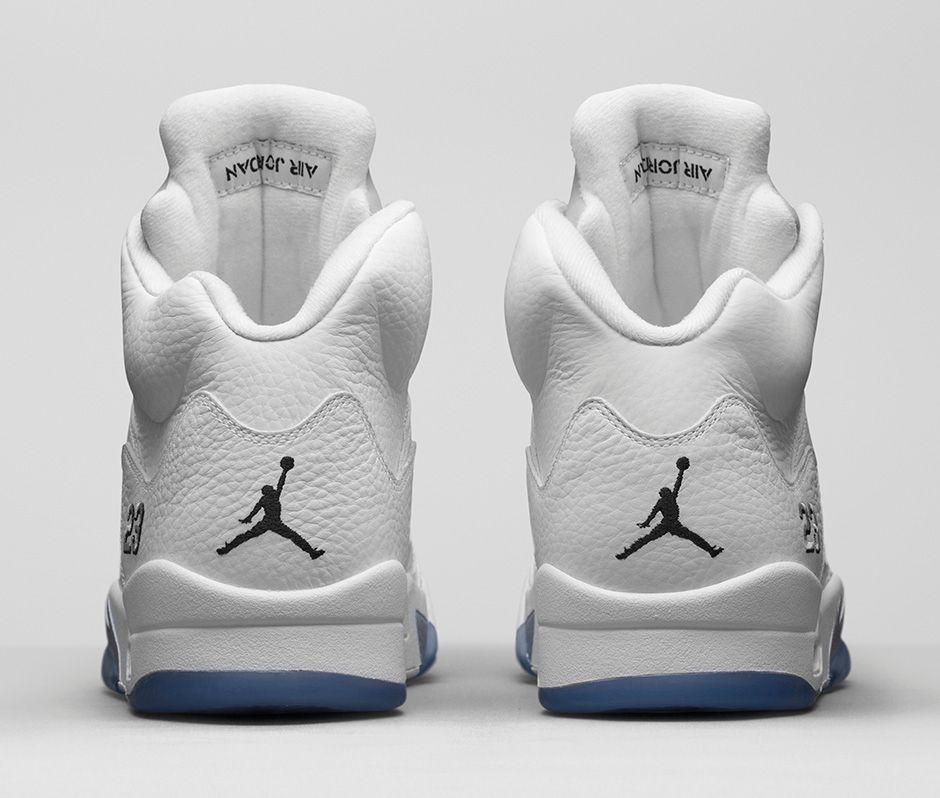 AIR JORDAN 5 RETRO "WHITE METALLIC"